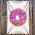 thumbnail image 3 of Pink Donut with Pink Frosting and Sprinkles Home Business Office Sign, 3 of 3