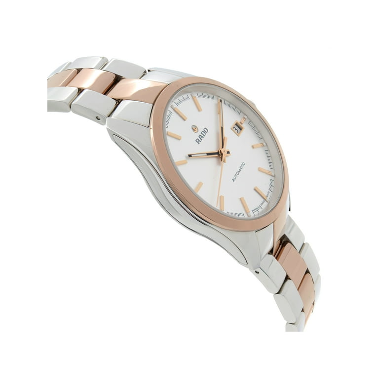 Rado Hyperchrome 40mm Steel Ceramic Silver Dial Automatic Mens Watch R32980102