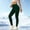 Green, variant on Ovbmpzd Slim-Leg Yoga Pants for Women Fleece Petite Green High Wasited Leggings Casual Tummy Control Leggings,XL