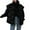 Black, variant on Sanbonepd Womens Quilted Jacket Casual Fall Winter Oversized Puffer Vest Lightweight Stand Collar Padded Coat