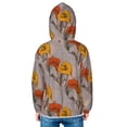 thumbnail image 4 of Kids Zip Up Hoodie for Boys Girls Toddler - Retro Calla Lily Flowers Lightweight Long Sleeve 2T Boys Girl Clothes, Sun Protection Windproof Jackets Hoodie Sweatshirt, 4 of 7