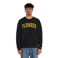 thumbnail image 5 of Plumber Sweatshirt Gifts Crew Neck Shirt Long Sleeve Unisex, 5 of 7