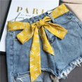 thumbnail image 3 of Choice Ribbon Jeans Dress Belt Women Imitation Silk scarf Tie Decorative Cloth Strips All-Matchwide Waist Belt For Women 5X200CM, 3 of 4
