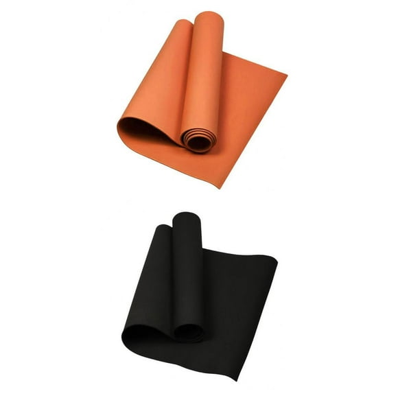 2Pcs Pilates Yoga Mat Classic Non Slip Exercise Mats for All Ages Adult Kid