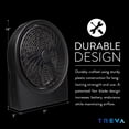 thumbnail image 4 of Ventilador portátil recargable Treva de 25 cm con batería y banco de energía, 4 of 9
