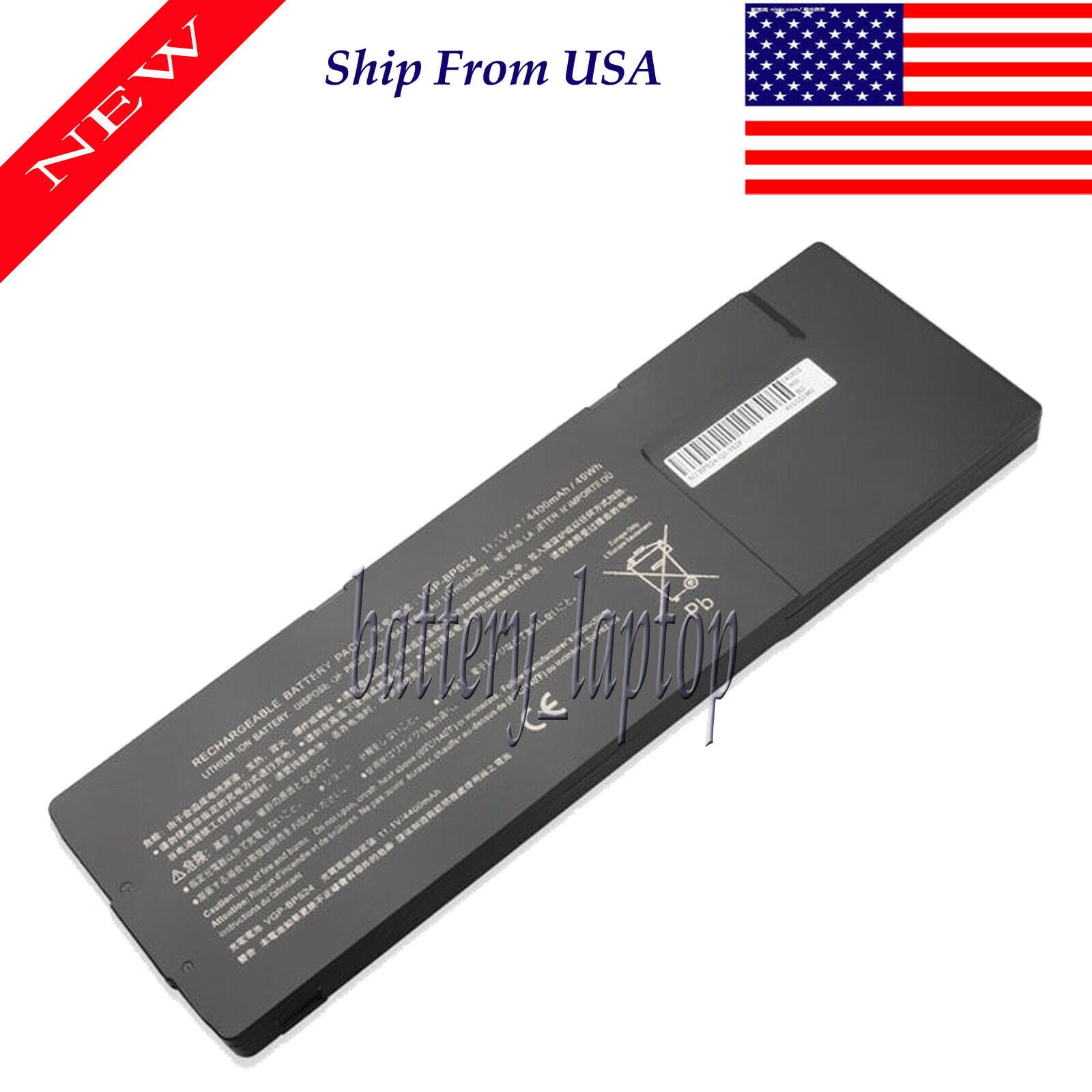 Laptop Battery for Sony VAIO SVS Series SVS131 SVS151 SVT VPCSB VPCSD