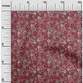 thumbnail image 2 of oneOone Cotton Silk Maroon Fabric Block Diy Clothing Quilting Fabric Print Fabric By Yard 42 Inch Wide-BV, 2 of 6