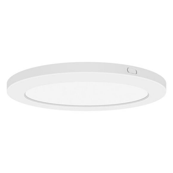 Access Lighting 20830LEDD-WH-ACR 7 in. ModPLUS LED Encastré Plafonnier&44; Blanc - Rond
