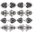 thumbnail image 1 of Guardurnaity 4 piezas de jersey vintage, bufanda, cárdigan, clip, accesorio delicado y elegante para estilo clásico. Accesorios de disfraces, 1 of 6