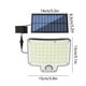 thumbnail image 3 of Lámpara de Pared con Energía Solar, Accesorio de Iluminación Exterior con Sensor de Luz, Aplique Impermeable, 8W, 300 Lúmenes con Batería de 1500mAh para Patio, Terraza, Jardín, Garaje, 3 of 6