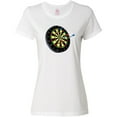 thumbnail image 3 of Inktastic Dart Board Women's T-Shirt, 3 of 5