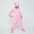 thumbnail image 1 of Conjunto de pijamas de franela para niños y niñas, ropa de dormir con dibujos de animales, Pegaso, unicornio, zorro, para invierno, novedad xuanjing unisex, 1 of 2