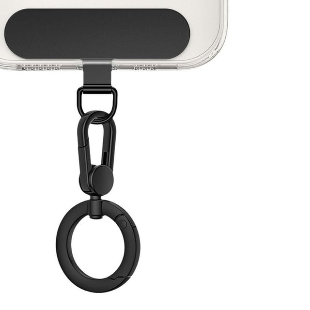 Thin Metal Phone Tether Tab With Spring Cellphone Replacement Lanyard lost Card Card M0h5 Unive Clip Patch Strap