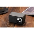 thumbnail image 5 of Sangean WR-7DK Wood Cabinet Mini Bluetooth Speaker with FM Radio Tuner and Aux-in Dark Cherry/Wood, 5 of 7