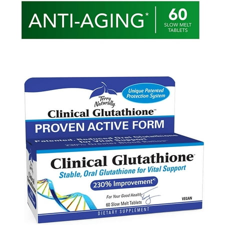 EuroPharma - Terry Naturally Clinical Glutathione - 60 (Choosing The Best Glutathione Supplements)