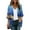Blue#01, variant on Women's Summer Chiffon Sheer Lightweight Cardigan Puff Sleeve Kimono Cardigan Open Front Casual Loose Swimsuit Coverup