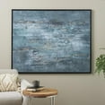 thumbnail image 2 of 47" x 59" Silver Embellishments Abstract Framed Wall Art with Black Frame, by DecMode, 2 of 9