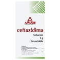 thumbnail image 2 of Ceftazidima 1G SI FA 3ML AMS Lgen, 2 of 4