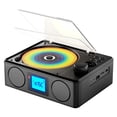 thumbnail image 1 of Guardoinrt Lecteur Cd avec Bluetooth et Haut-Parleurs Votre Téléphone mobile Compact et Polyvalent Compatibilité avec Source Muc, 1 of 6