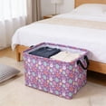 thumbnail image 5 of JHyouerji Easter Baskets Gift Basket ,Empty Pink Storage Bins Organizer Box Room for Home Decor, 5 of 7
