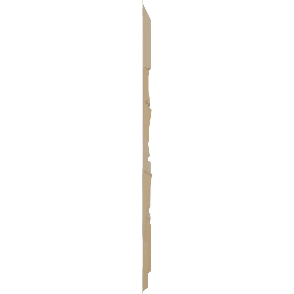 Ekena Millwork 19 5/8"W x 19 5/8"H Modern Square EnduraWall Decorative 3D Wall Panel, UltraCover Satin Smokey Beige (12-Pack for 32.04 Sq. Ft.)