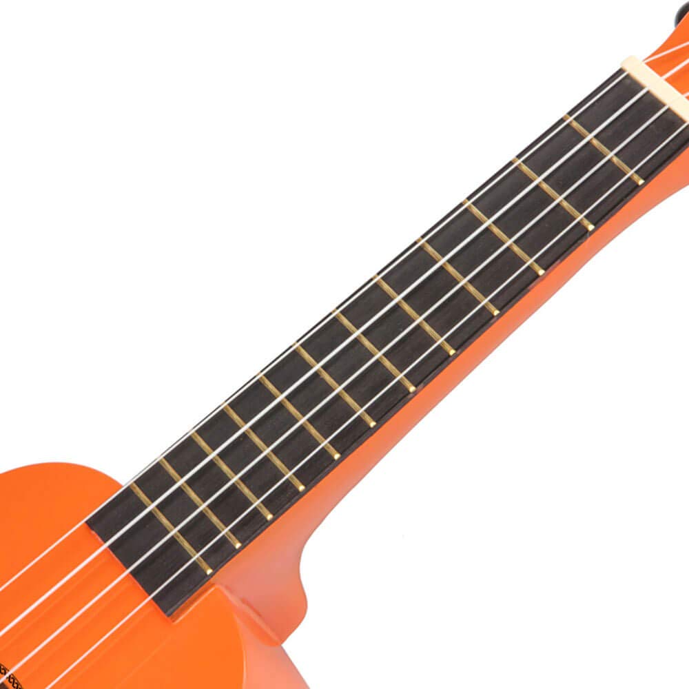 Rainbow Soprano Ukulele w/Bag Orange