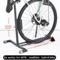 thumbnail image 2 of Vertical Bike Stand for Indoor Storage, Heavy Duty Bicycle Rack for Garage, Fits MTB, Road Bike, E-Bike, 2 of 5