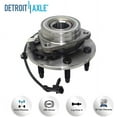 thumbnail image 3 of Detroit Axle - Front Wheel Bearing Hub CV Axle for 4WD Chevy GMC Silverado Sierra Suburban Avalanche Yukon XL 1500 Tahoe Cadillac Escalade ESV EXT, Wheel Hub Bearing CV Axle Replacement 6 Lug, 3 of 4