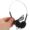 thumbnail image 5 of BESTYASH Black Vintage Wired Over-Ear Headphones with Sound Quality and Comfortable Fit for Extended Listening, 5 of 8