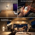 thumbnail image 6 of Galaxy Night Light Projector, USB Portable, Star Projector with 6 Projection Films, 360° Rotating 5D Holographic Lamp, Dimmable for Bedroom Ceiling Decor, 6 of 9