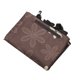 thumbnail image 5 of Ofertas Únicas 1 Pc Funda de Asiento de Coche Impermeable para Perro Gato Impresiones de Flores Marrón, 5 of 6