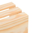 thumbnail image 3 of FONDOTIN Caisses en Bois pour Rangement Bacs de Rangement Décoratifs Beige Rangement 1 Ensemble, 3 of 7