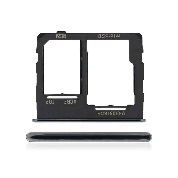 Replacement Single Sim Card Tray Compatible For Samsung Galaxy A32 5G (A326 / 2021) (Awesome Black)