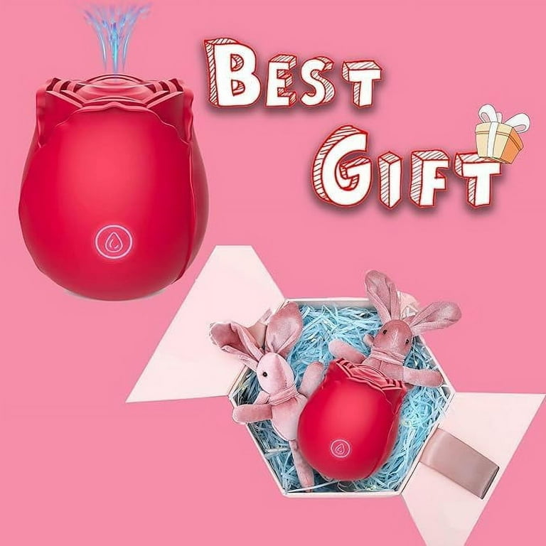 Rose Toy Back massager for Women，10Modes waterproof 2025 Holiday Gifts vbdf45