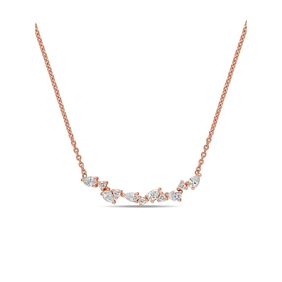 Everly Women's Diamond 14k Rose Gold Necklace