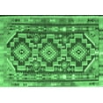 thumbnail image 1 of Ahgly Company Indoor Rectangle Southwestern Emerald Green Country Area Rugs, 7' x 9', 1 of 4