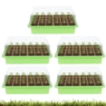 thumbnail image 1 of CNKOO Seedling Starter Tray 24 Cells Seed Germination Biodegradable Garden Plant Pots Nursery Grow Box, 1 of 8