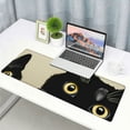 thumbnail image 6 of Heduofu Funny Cat Mouse Pad Square Cute Mouse Pads for Wireless Mouse Small Office Computer Mousepad for Desk Laptop with Non-Slip Rubber Base Mouse Mat, Three Cats 31.5x11.8 in, 6 of 6