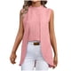 thumbnail image 2 of Casual Tops Cuello Redondo Top sin Mangas Largas para las Mujeres, Elegante Y de Moda Blusa de Color Sólido para el Uso Diario de Verano, 2 of 9