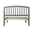 thumbnail image 5 of Richmond Full Platform Bed with Open Foot Board in Grey, 5 of 9