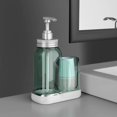 thumbnail image 2 of Dispensador de enjuague bucal Luvan para baño con portavasos de 750 ml, 2 of 8