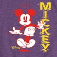 thumbnail image 3 of Disney - Mickey & Friends - Surprised Mickey - Glitch Name - Toddler And Youth Girls Short Sleeve Graphic T-Shirt, 3 of 5