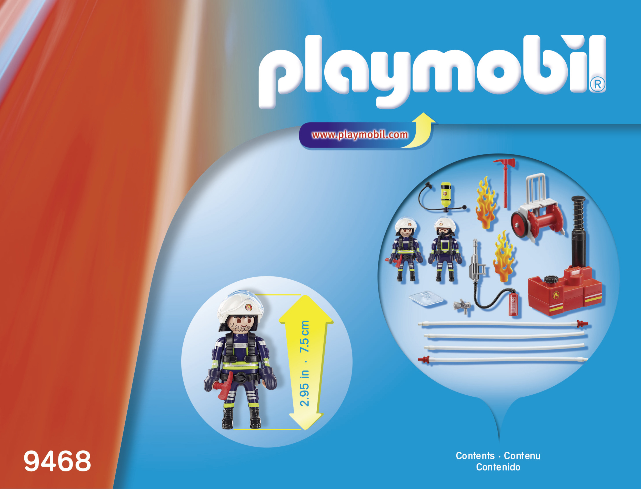 PLAYMOBIL Firefighters with Water Pump - image 5 of 5