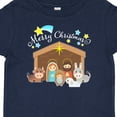 thumbnail image 4 of Inktastic Merry Christmas Cute Nativity Scene Boys or Girls Baby T-Shirt, 4 of 5