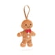 thumbnail image 1 of Jellycat Festive Folly Muñeco Adorno de Galleta de Jengibre Fred, 1 of 4