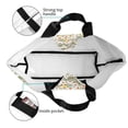 thumbnail image 4 of Balery Daisy Bolsa Tote Estilo Estético con Cremalleras, Bolsa de Hombro, Bolsa de Compras Grande y Plegable, 4 of 8