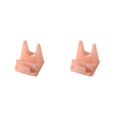 thumbnail image 1 of Destyer Support de Couvercle de Pot Autocollante Sans Perçage Support de Couvercle de Pot Antidérapant Supports de Rangement Ménager Rose 2ensemble, 1 of 6