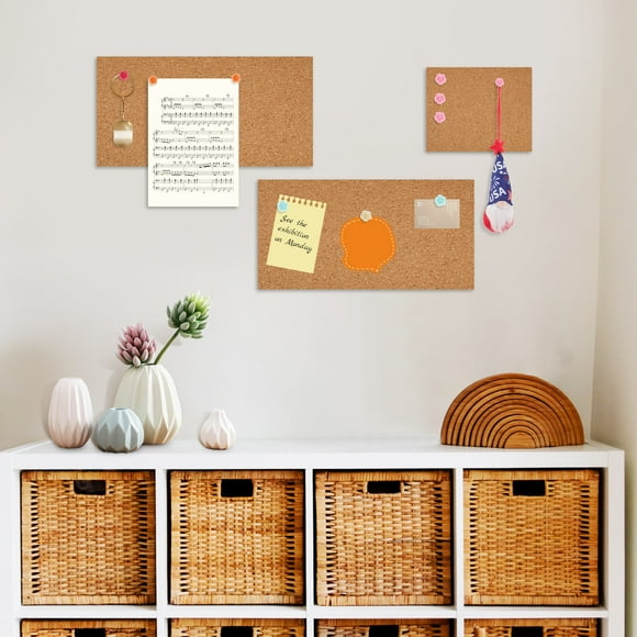 Raindrops Cork Roll For Bulletin Board With Adhesive Backing 1 Roll 200X8X0.08In Home Decor