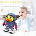 thumbnail image 1 of Pato eléctrico bailando con música y luz, patito lindo, juguete para niños, celebración en Internet, 1 of 5