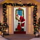 thumbnail image 1 of Cortina navideña para puerta | Tela de poliéster impermeable | Fondo navideño de 180 x 90 cm | Funda reutilizable para puerta de casa y tienda, 1 of 5